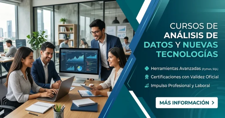 Cursos de análisis de datos y nuevas tecnologías