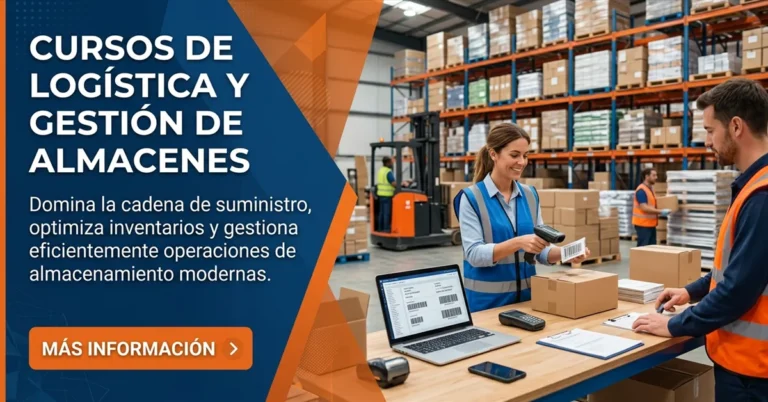 Cursos de logística y gestión de almacenes