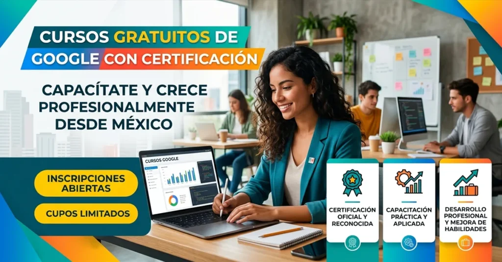 Cursos gratuitos de Google con certificación